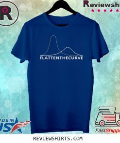 Flatten The Curve Virus Protection Tee Shirt