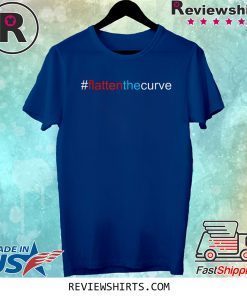 #FlattenTheCurve Flatten The Curve Virus Prevention Tee Shirt