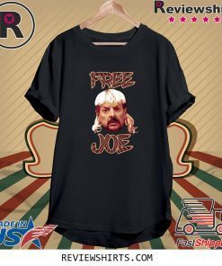 Free Joe Exotic Tiger King Pop Art Tee Shirt