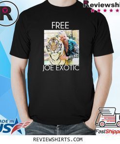 Free Joe Exotic Tiger King 2020 T-Shirt