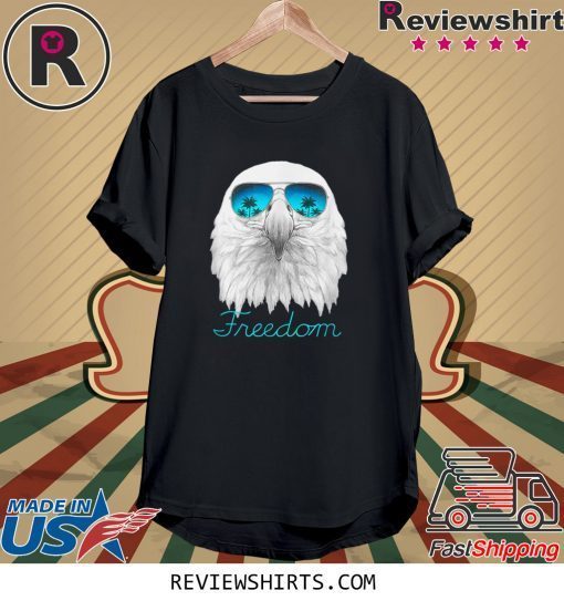 Freedom Eagle with Sunglassest Tee Shirt