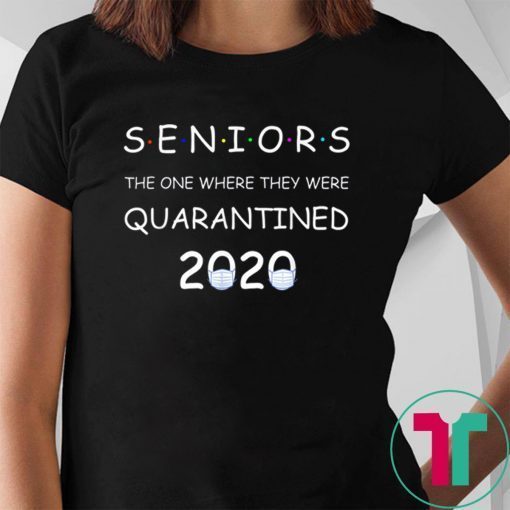 Funny Class Of 2020 Graduation Senior Quarantine Vinatge Tee Shirt