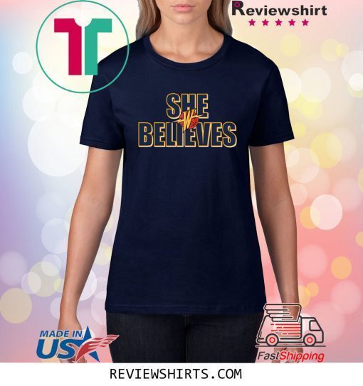 Golden State Warriors SHE BELIEVES T-Shirt