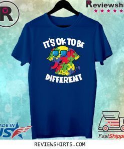 It's Ok To Be Different Autism Awareness Elephant 2020 T-Shirt