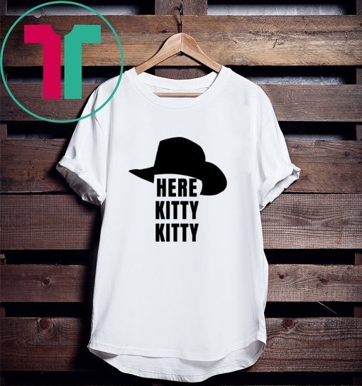 Joe Exotic Tiger King Here Kitty Kitty Funny Music Video Tee Shirt
