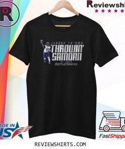 THROWIN SAMOAN St. Louis Battlehawks Tee Shirt