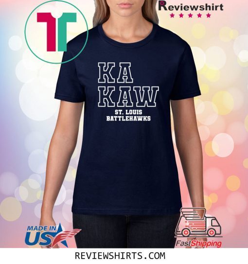 Battlehawks Football Ka Kaw St. Louis T-Shirt