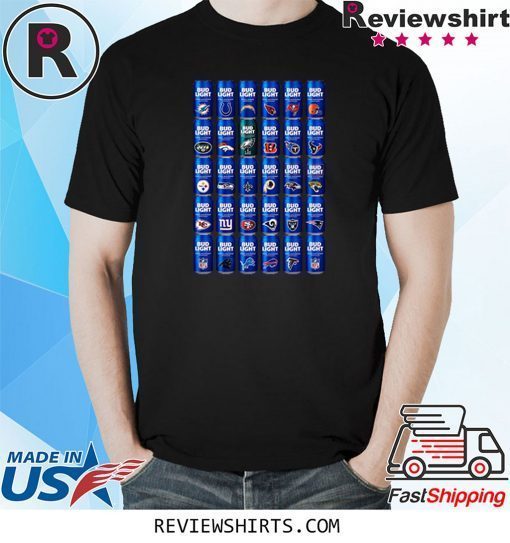 NFL Bud Light Logo Tee Shirt