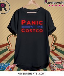 PANIC AT THE COSTCO BLACK TEE SHIRT