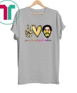 Peace love Post Malone Tee Shirt