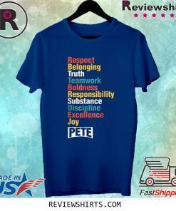 Pete 2020 President Slogan Pete for America Buttigieg Tee Shirt
