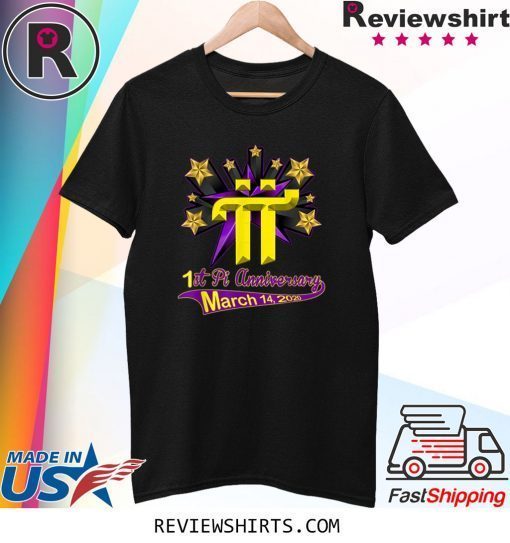 Pi Network Pi Day 1st Anniversary Tee Shirt