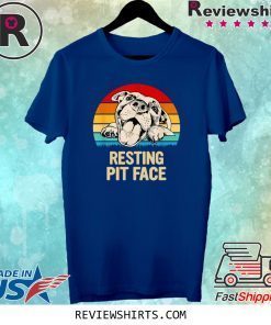 Pitbulls Resting Pit Face Tee Shirt