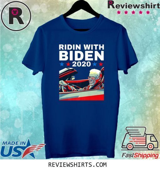Ridin with BIDEN 2020 for President Vintage Tee Shirt