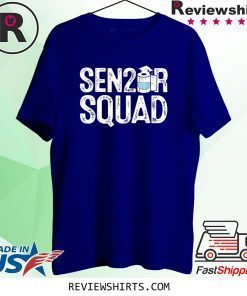Senior Class Of 2020 Squad Graduation Toilet Paper Tee Shirt