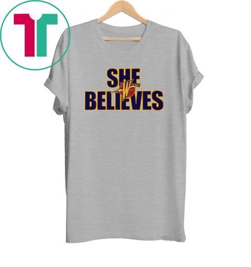 She Believes Tee Shirt Golden State Warriors