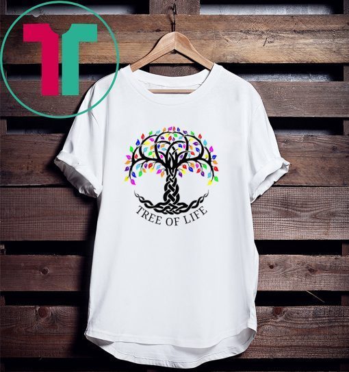 Tree of Life Sacred Tree Astrology Mythology Religion Tee Shirt