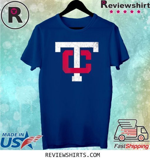 Vintage Minnesota Baseball Minneapolis Twin City Retro Tee Shirt