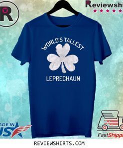 Vintage World's Tallest Leprechaun St Patrick's Day Tee Shirt