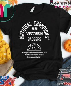 WISCONSIN BADGERS 2020 NATIONAL CHAMPIONS original T-SHIRT