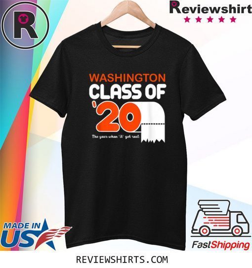Washington Class Of 2020 Toilet Paper Senior Tee Shirt