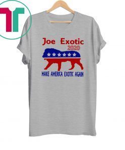 White Joe Exotic President 2020 Tee Shirt
