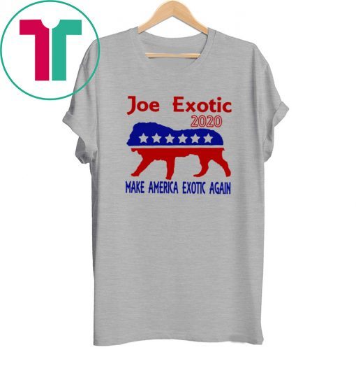 White Joe Exotic President 2020 Tee Shirt