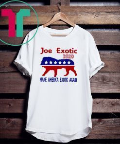 White Joe Exotic President 2020 Tee Shirt