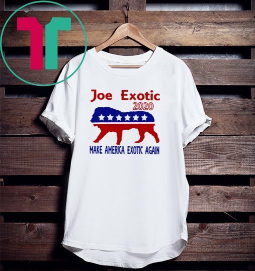 White Joe Exotic President 2020 Tee Shirt