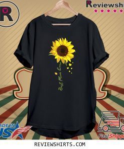 Best Mom Ever Sunflower Costume Mothers Day Tee Shirt