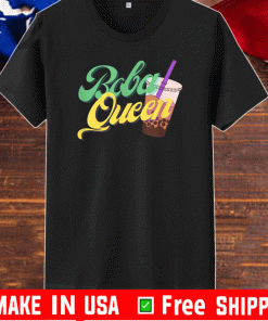 Boba Queen Shirt - Boba Lovers - Bubble Tea T-Shirt