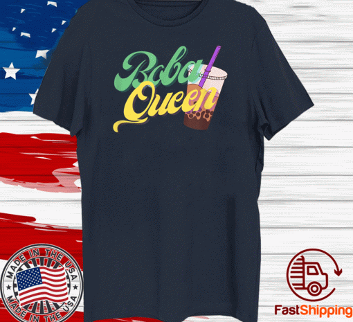 Boba Queen Shirt - Boba Lovers - Bubble Tea T-Shirt