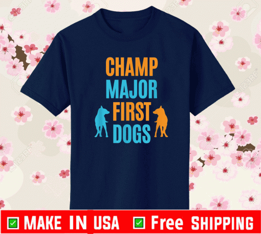 Champ and Major First Dogs T-Shirt