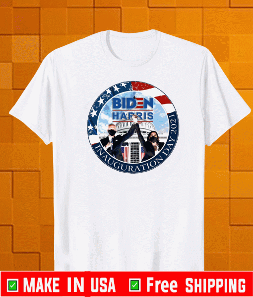Joe Biden Kamala Harris 2021 Inauguration Day 1.20.21 The New President 46th For US T-Shirt