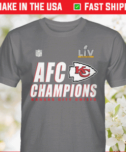 Kansas City Chiefs AFC Champions Locker Room Trophy Collection 2021 Shirt