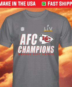 Kansas City Chiefs AFC Champions Locker Room Trophy Collection 2021 Shirt