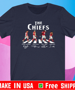Kansas City Chiefs The Chiefs Abbey Road Signatures 2021 T-Shirt
