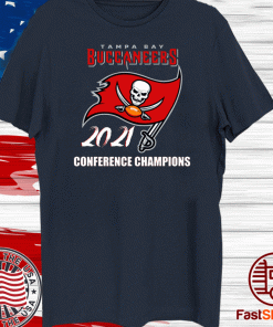 Logo Tampa Bay Buccaneers 2021 Conference Champions T-Shirt