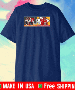 Tampa Bay Buccaneers Vs Kansas City Chiefs In Super Bowl Live Cup 2021 T-Shirt