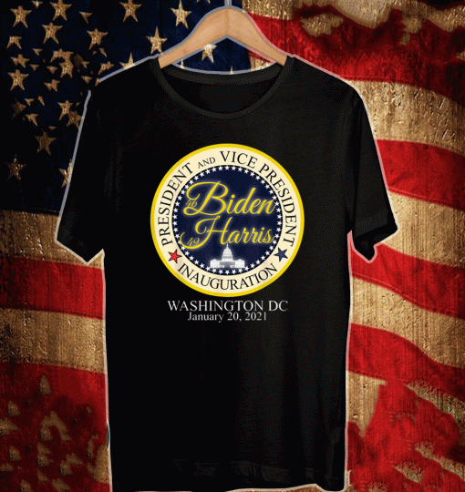 President Biden 46 Vice Kamala Harris 2021 Inauguration T-Shirt