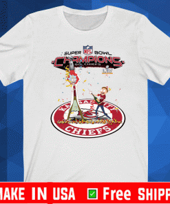 Rick and Morty Super Bowl LV champions Go Chiefs 2021 T-shirt