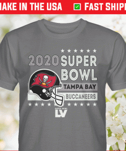 2021 Tampa Bay Buccaneers 2020 NFC Champions Touchback 2 Hit Shirt