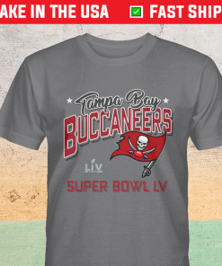 2021 Tampa Bay Buccaneers Super Bowl LV Bound Punt Return Tri-Blend Shirt