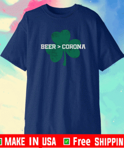 Beer Corona Saint Patrick's Day T-Shirt