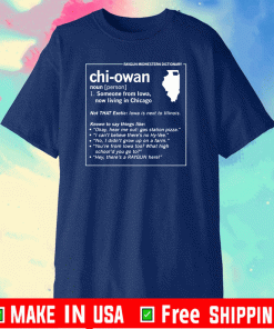 CHI-OWAN DEFINITION LOGO T-SHIRT
