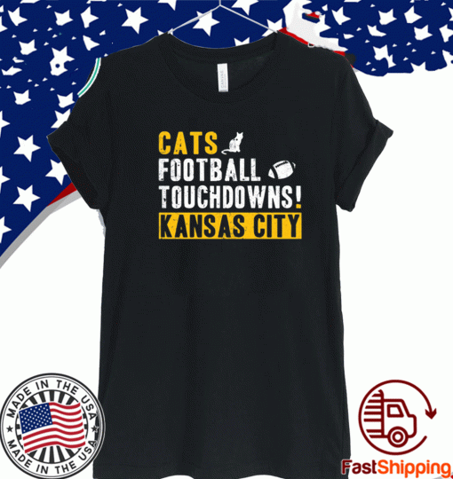 Cats football touchdowns Kansas City 2021 T-Shirt