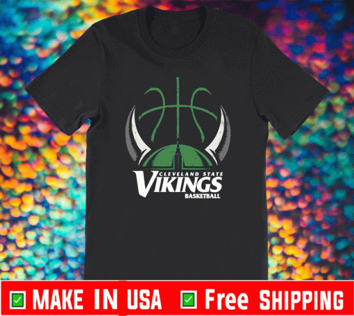 Cleveland State Vikings Basketball T-Shirt
