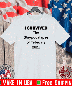 I Survived The Staypocalypse of February 2021 Shirt