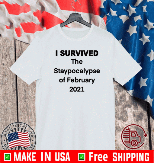 I Survived The Staypocalypse of February 2021 Shirt