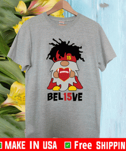 Belive Patrick Mahomes The Chiefs shirt - Kansas City Chiefs NFL Sport Football Logo T-Shirt